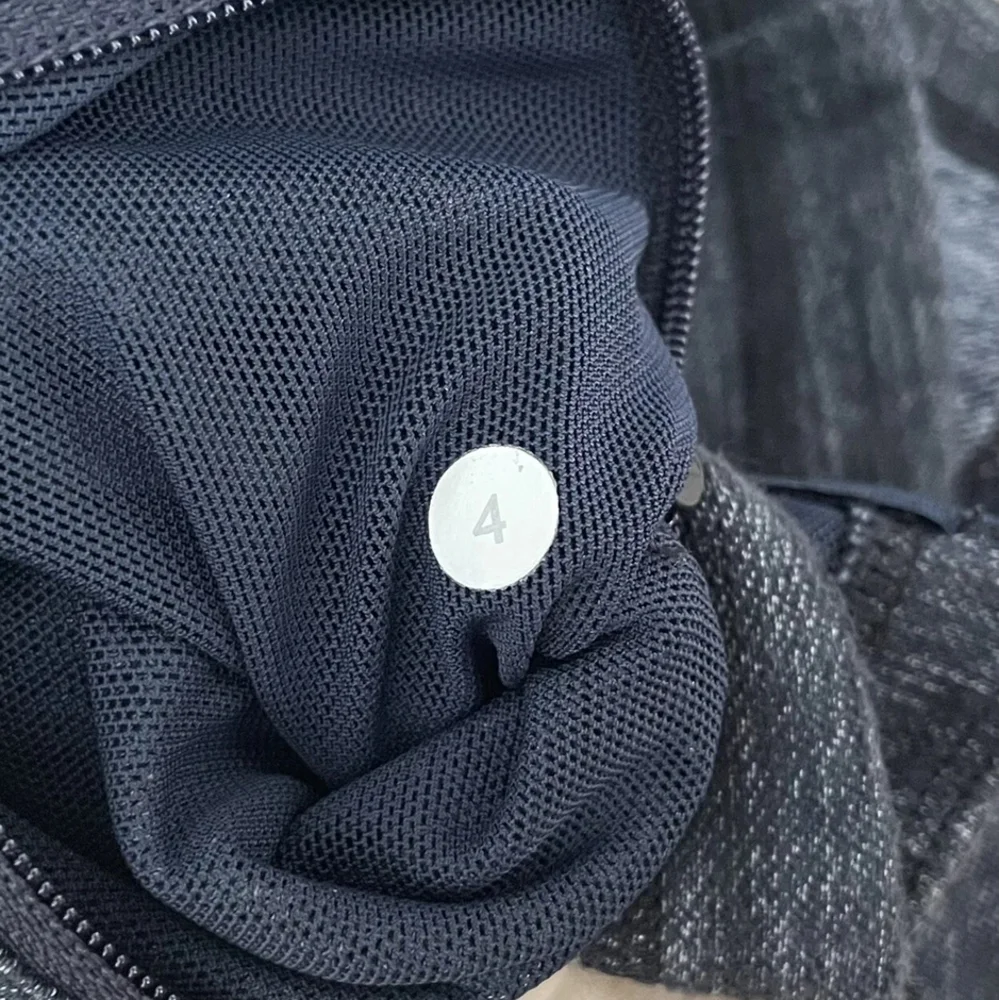 {RARE} Lululemon - Reversible Slub Denim Forme Jacket W4A47S | Inkwell | Size 4